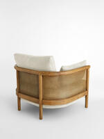 Sydney Cane Armchair - Washed Linen Flax - Images - Thumbnail 5