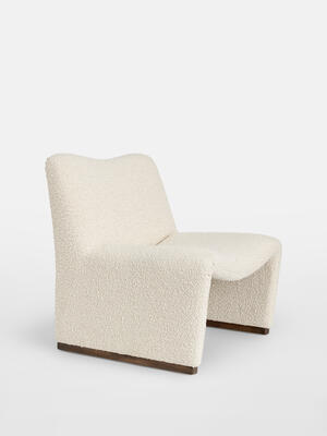 Lovett Armchair - Boucle - Natural - Hover Image