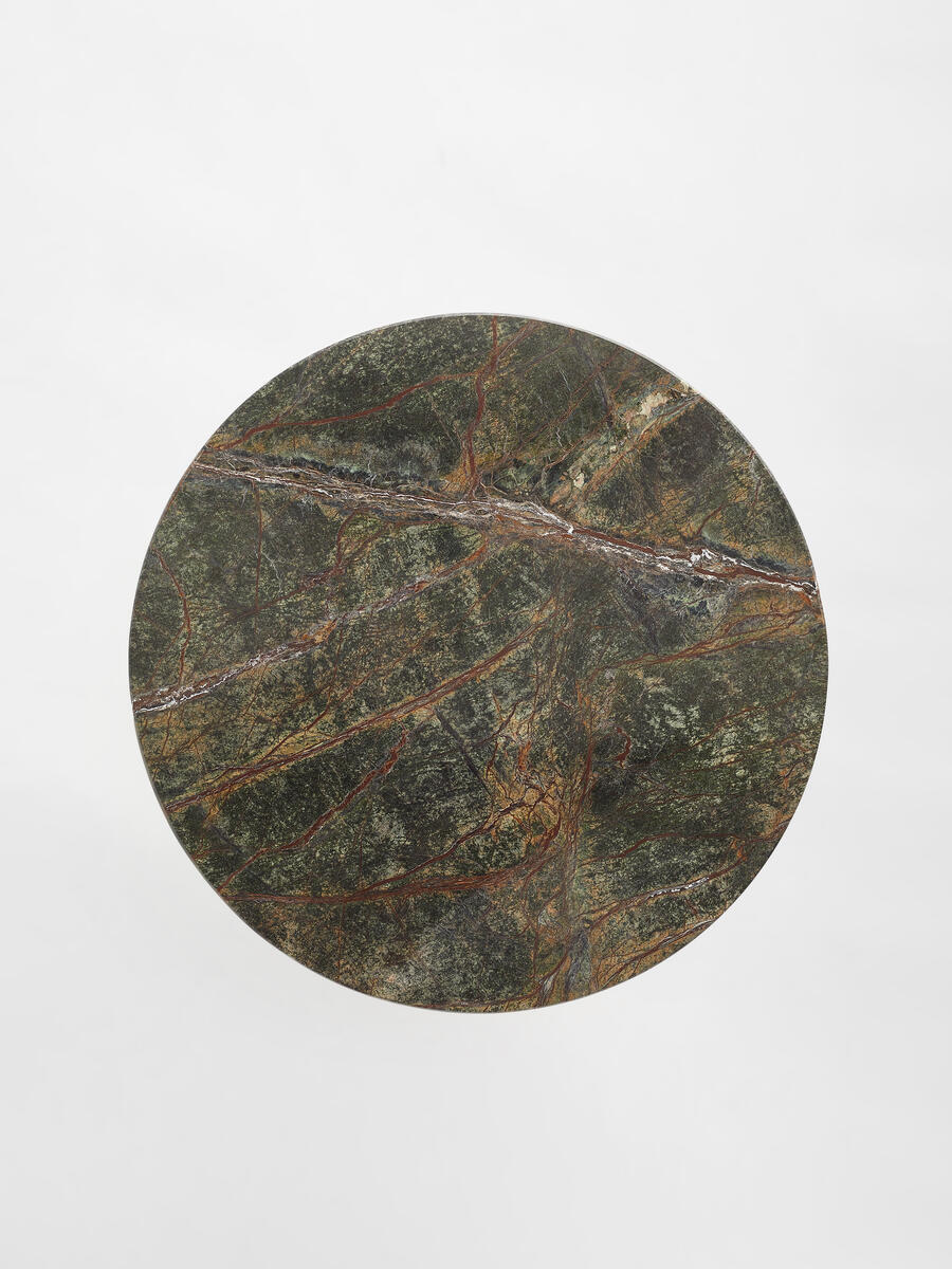 Fleet Side Table - Large/Low - Jurassic Green Marble - Listing - Image 2