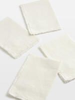 Whitney Linen Placemats Cream - set of four - Listing - Thumbnail 1