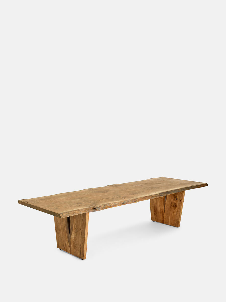 Calne Dining Table - Aged Oak - 300cm - Listing - Image 1