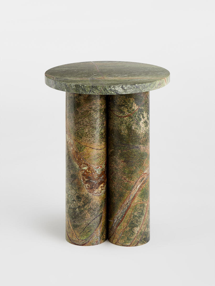 Tisbury Side Table - Jurassic Green Marble - Images - Image 3