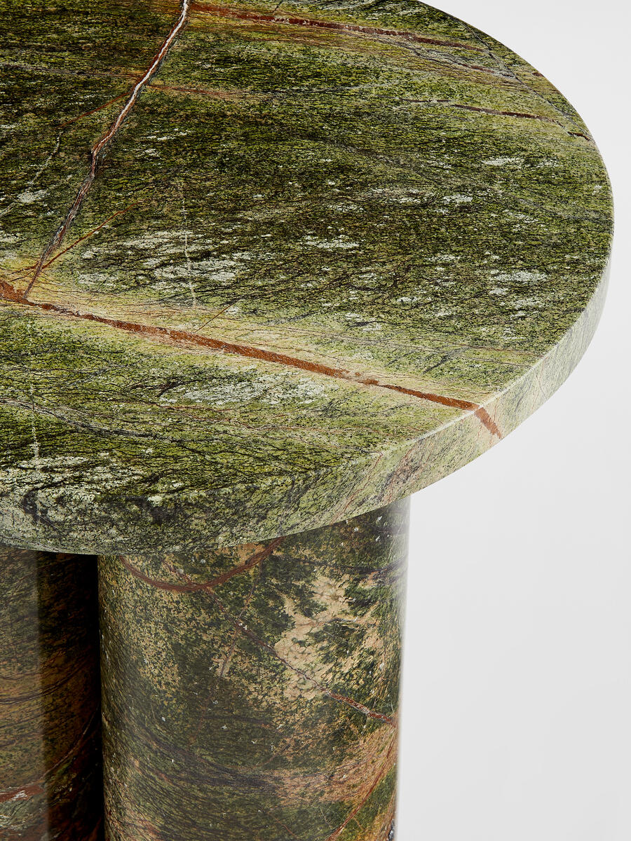 Tisbury Side Table - Jurassic Green Marble - Images - Image 6