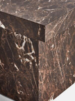 Phoenix Table - Dark Emperador Marble - Tall - Images - Thumbnail 5
