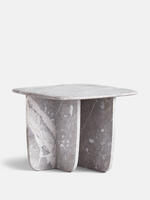 Fawsley Side Table - Grey Emperador Marble - Listing - Thumbnail 2