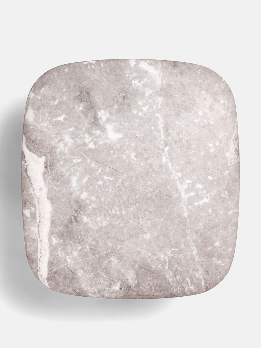 Fawsley Side Table - Grey Emperador Marble - Images - Image 4