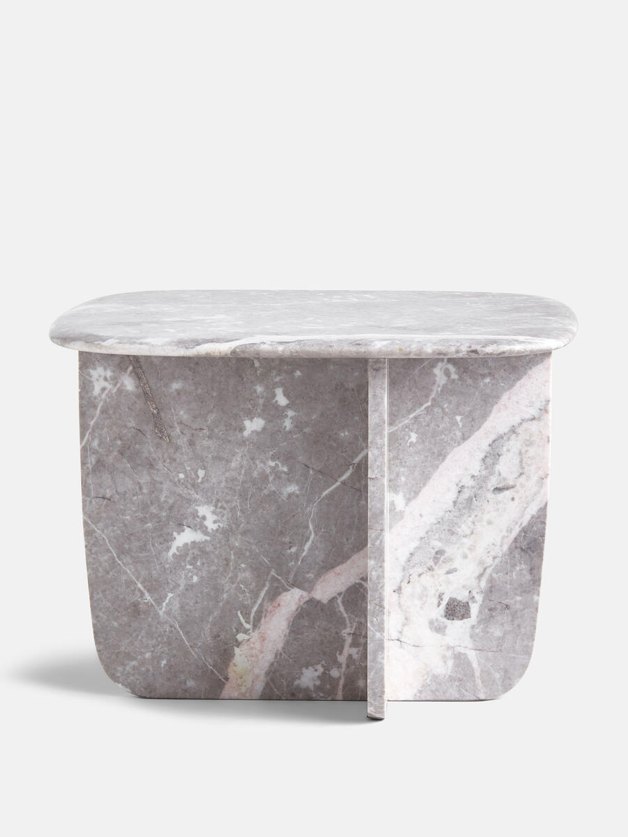 Fawsley Side Table - Grey Emperador Marble - Images - Image 6
