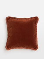 Margeaux Square Cushion - Rust - Listing - Thumbnail 1