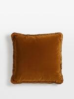 Margeaux Large Square Cushion - Mustard - Listing - Thumbnail 1