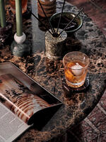 Oxley Coffee Table - Dark Emperador Marble - Lifestyle - Thumbnail 5