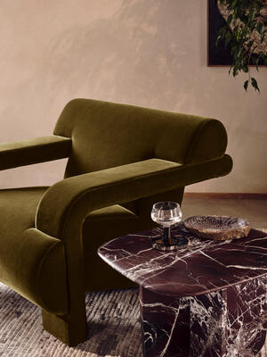 Humphrey Armchair - Velvet - Olive - Listing Image