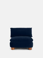 Vivienne Modular Sofa - Four Seater - Velvet - Royal Blue - Images - Thumbnail 4