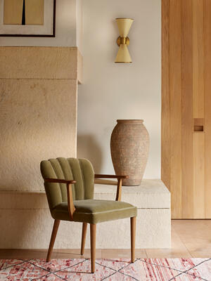Mae Dining Chair - Velvet - Lichen - Listing Image