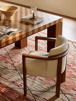 Aria Dining Chair - Boucle - Cream - Lifestyle - Thumbnail 3