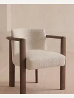 Aria Dining Chair - Boucle - Cream - Video Thumbnail 1