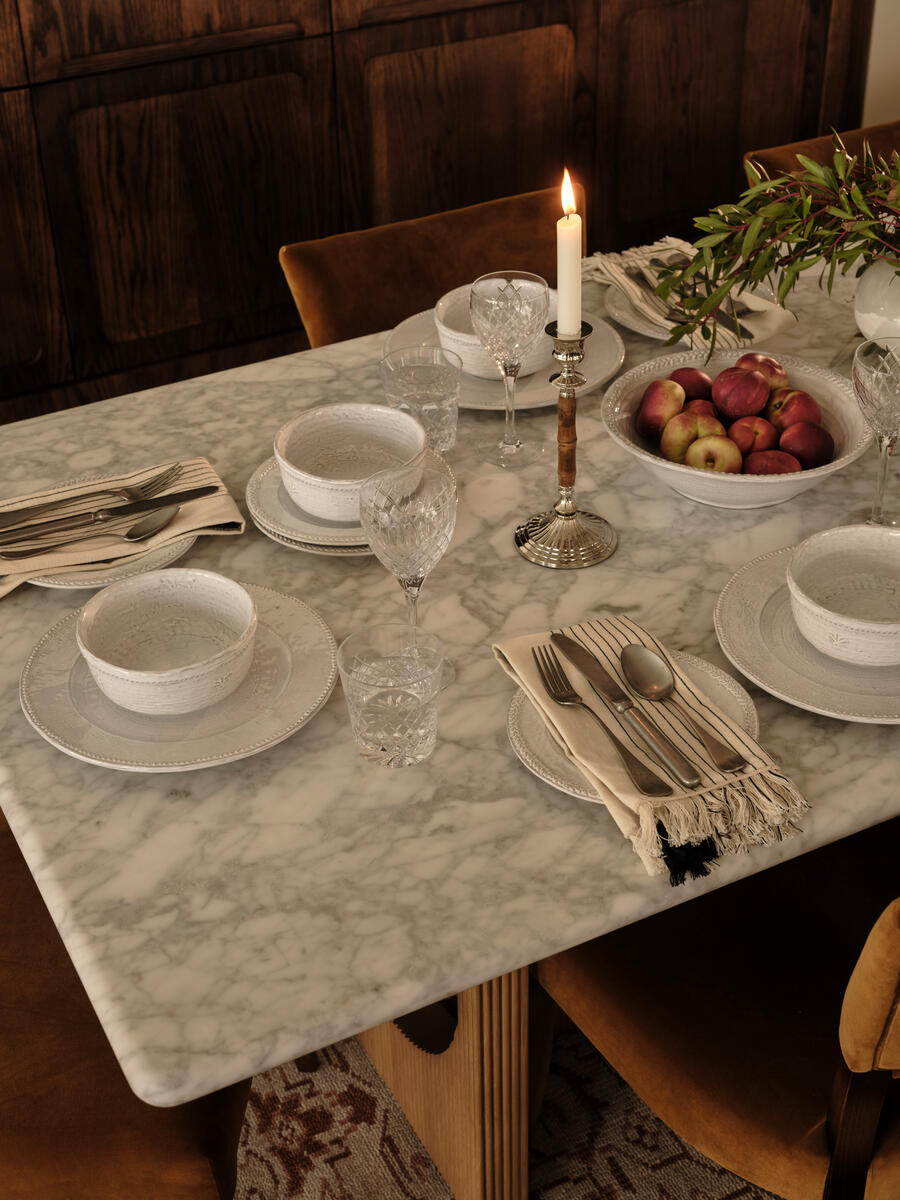 Elliot Dining Table - Carrara Marble - Images - Image 3