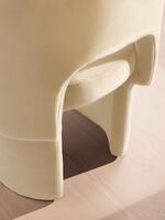 Morrell Dining Chair - Velvet - Porcelain - Images - Thumbnail 6