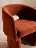 Morrell Dining Chair - Velvet - Rust - Images - Thumbnail 5