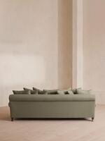 Audrey Four Seater Sofa - Linen - Sage - Images - Thumbnail 4