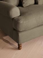 Audrey Four Seater Sofa - Linen - Sage - Images - Thumbnail 5
