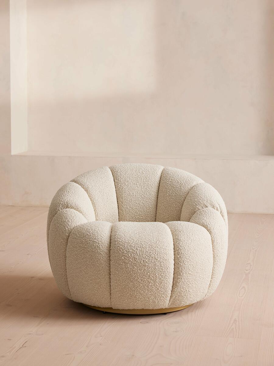 Garret Armchair - Boucle - Natural  - Listing - Image 2