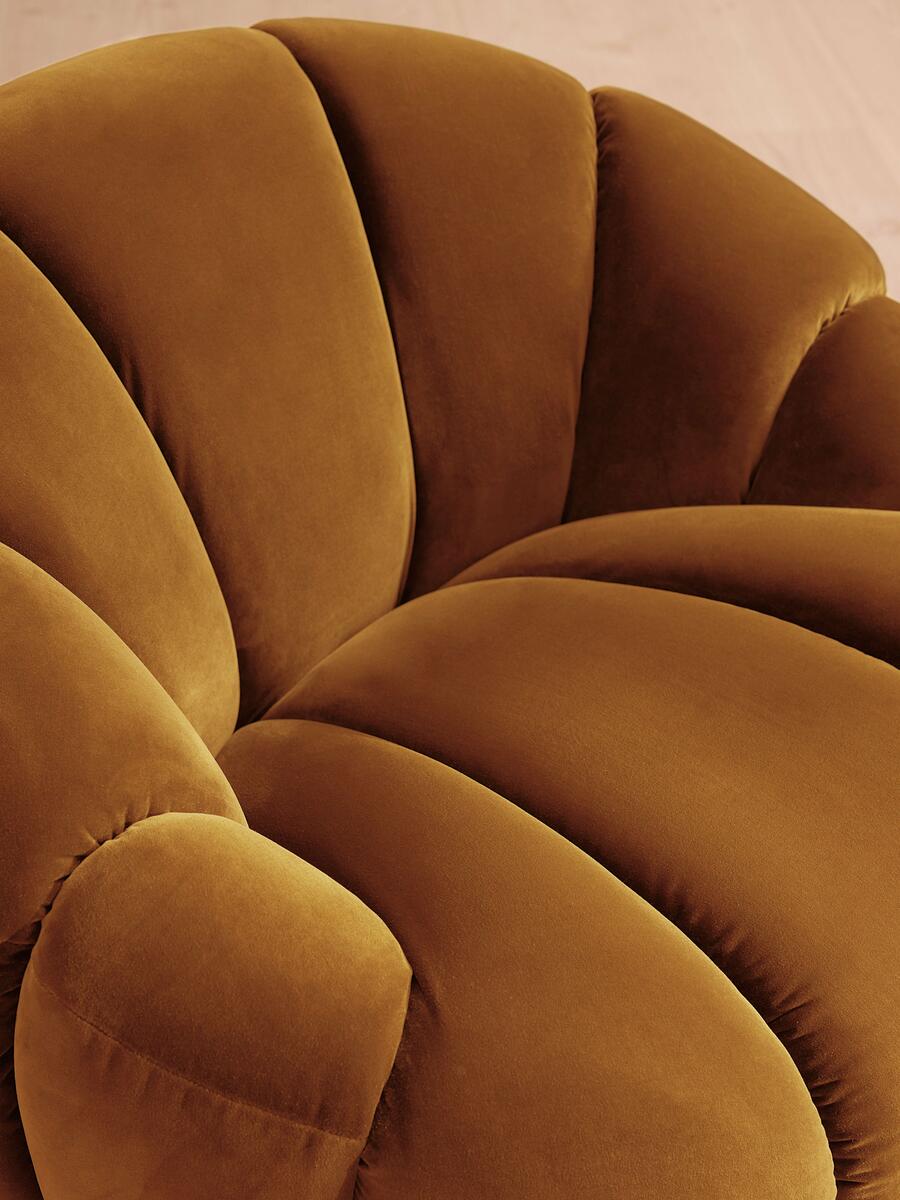 Garret Armchair - Velvet - Mustard - Images - Image 6