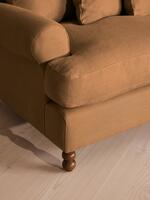 Audrey Four Seater Sofa - Linen - Ochre - Images - Thumbnail 6