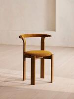Pair of Zita Dining Chairs - Boucle - Mustard  - Listing - Thumbnail 2