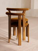 Pair of Zita Dining Chairs - Boucle - Mustard  - Images - Thumbnail 9
