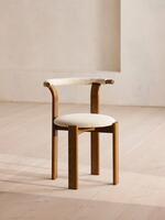 Pair of Zita Dining Chairs - Boucle - Natural - Listing - Thumbnail 2