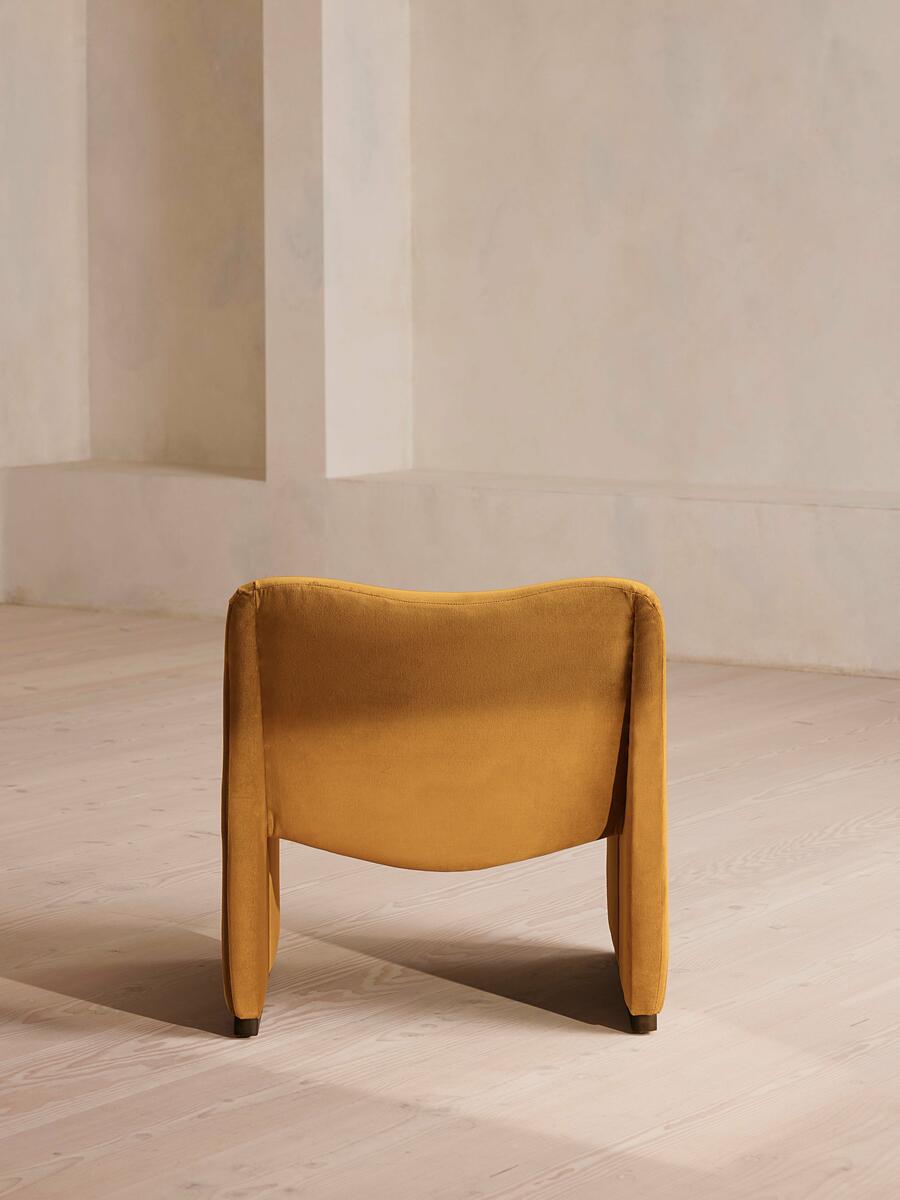Lovett Armchair - Velvet - Mustard - Images - Image 5