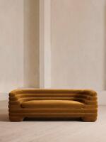 Laura Three Seater Sofa - Velvet - Mustard - Listing - Thumbnail 2
