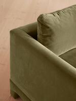 Ashford Three Seater Sofa - Velvet - Lichen - Images - Thumbnail 6