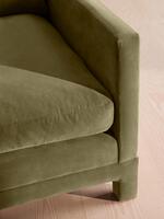 Ashford Three Seater Sofa - Velvet - Lichen - Images - Thumbnail 7