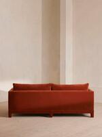 Ashford Three Seater Sofa - Velvet - Rust - Images - Thumbnail 4