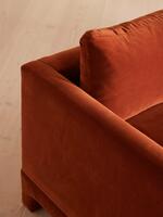 Ashford Three Seater Sofa - Velvet - Rust - Images - Thumbnail 5