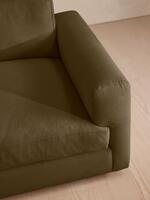 Mossley Corner Sofa - Linen - Olive - Images - Thumbnail 5
