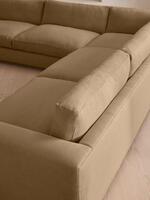 Mossley Corner Sofa - Linen - Wheat - Images - Thumbnail 4