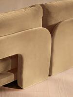 Odell Modular Sofa - Four Seater - Velvet - Camel - Images - Thumbnail 6