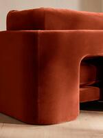 Odell Modular Sofa - Corner Sofa - Velvet - Rust - Images - Thumbnail 7