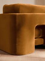 Odell Modular Sofa - Four Seater - Velvet - Mustard - Images - Thumbnail 8