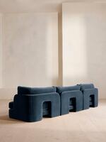 Odell Modular Sofa - Four Seater - Velvet - Royal Blue - Images - Thumbnail 3