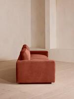 Mossley Four Seater Sofa - Velvet Rust - Images - Thumbnail 3