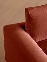 Mossley Four Seater Sofa - Velvet Rust - Images - Thumbnail 5