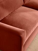 Mossley Four Seater Sofa - Velvet Rust - Images - Thumbnail 6