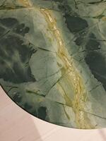 Murcell Oval Dining Table - Brazilian Green Marble - Images - Thumbnail 7