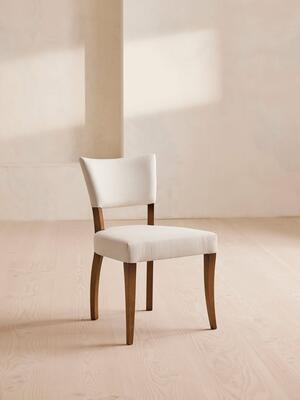 Pair of Molina Dining Chairs - Linen - Natural - Hover Image