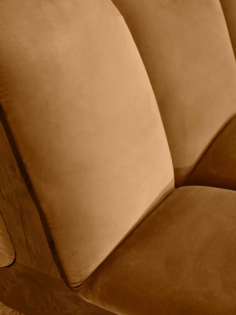 Noelle Modular Armchair - Velvet Mustard - Images - Image 5