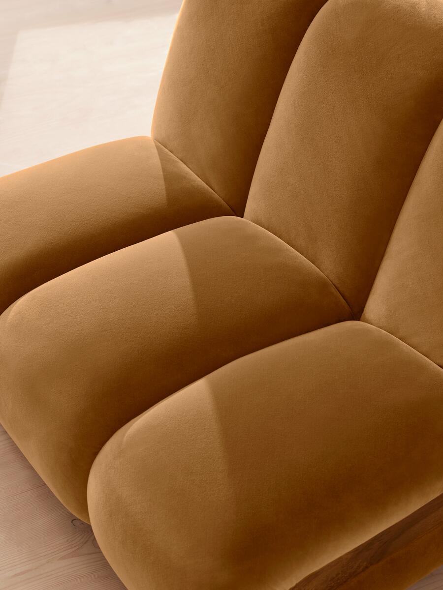 Noelle Modular Armchair - Velvet Mustard - Images - Image 6