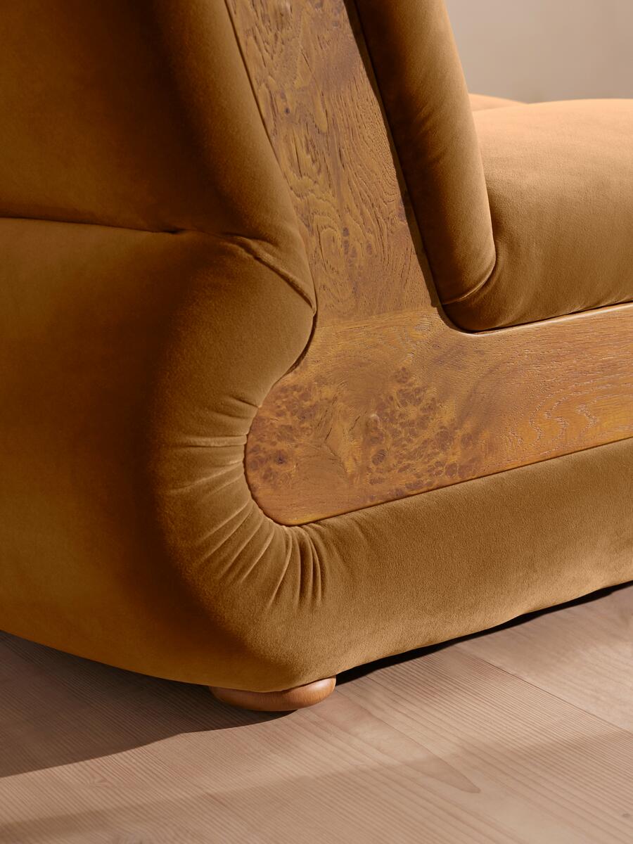 Noelle Modular Armchair - Velvet Mustard - Images - Image 7